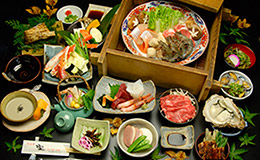 かっぽう宝コース料理せいろ蒸し料理