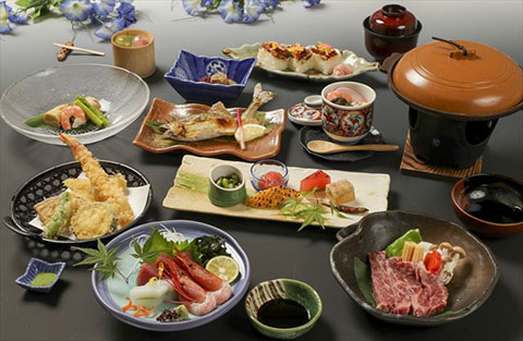 かっぽう宝季節の会席料理